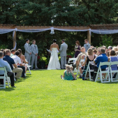 Outdoor Wedding at our Event Center